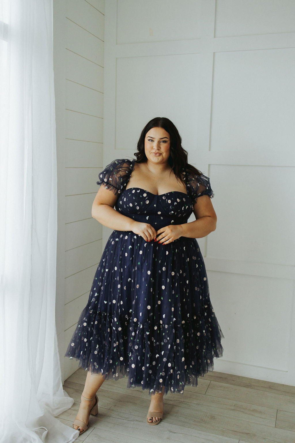 navy blue daisy dress Daisy Dress