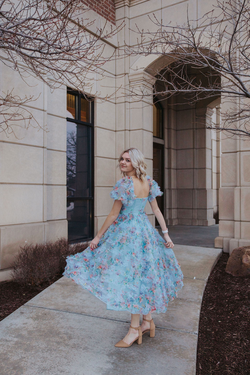 Garden Party - Blue | Ava Gowns
