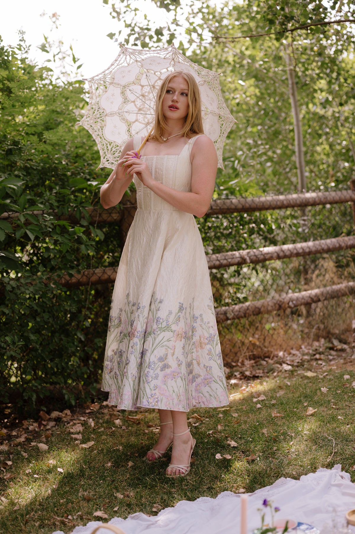 Tea Cup Dress- Ivory Fierce Tea Cup Dress- Ivory Fierce