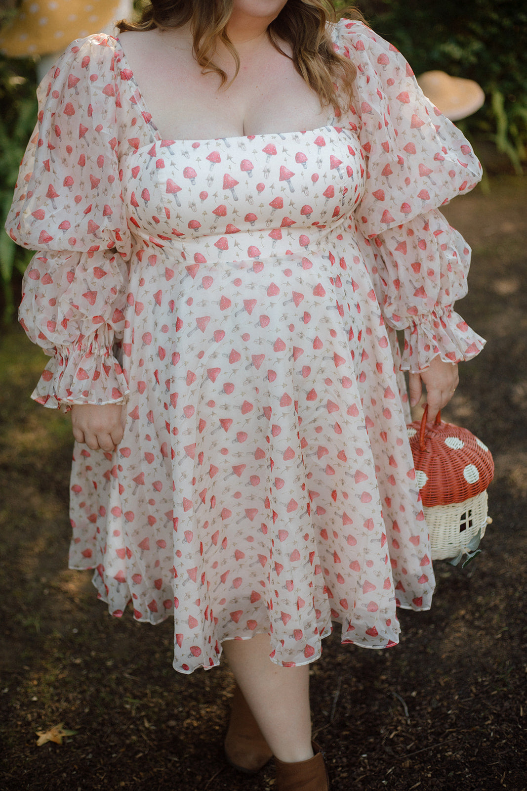 Mystic Mushroom Dress Graceful