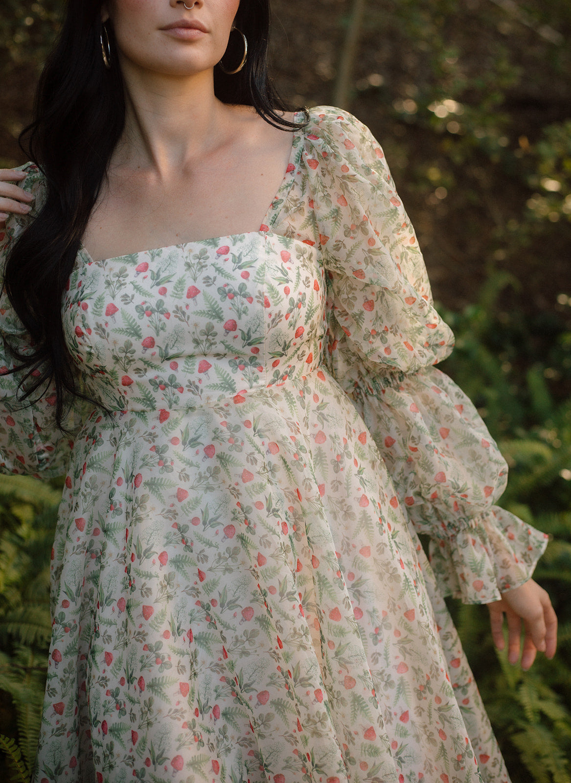 Mushroom Forest Dress Passionate