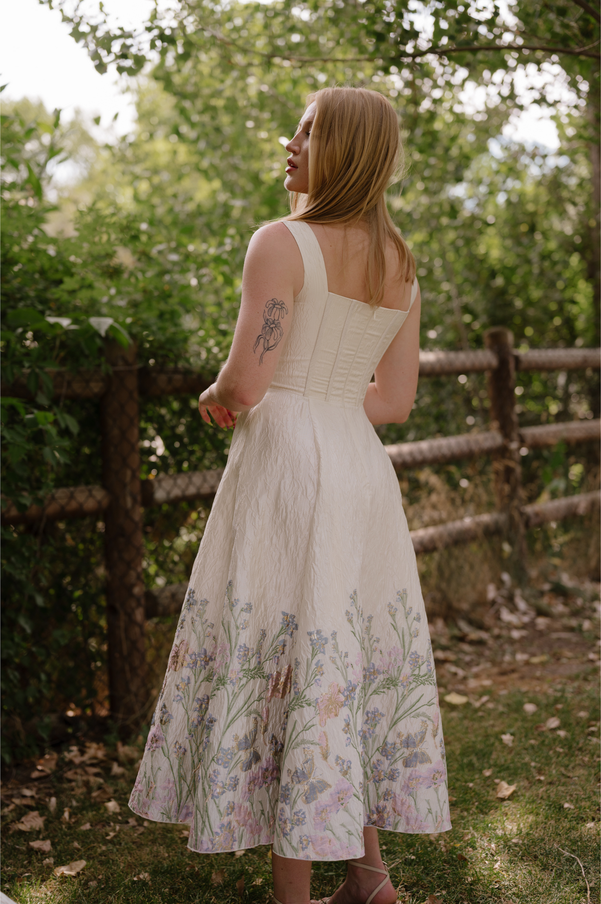 Tea Cup Dress- Ivory Fierce Tea Cup Dress- Ivory Fierce