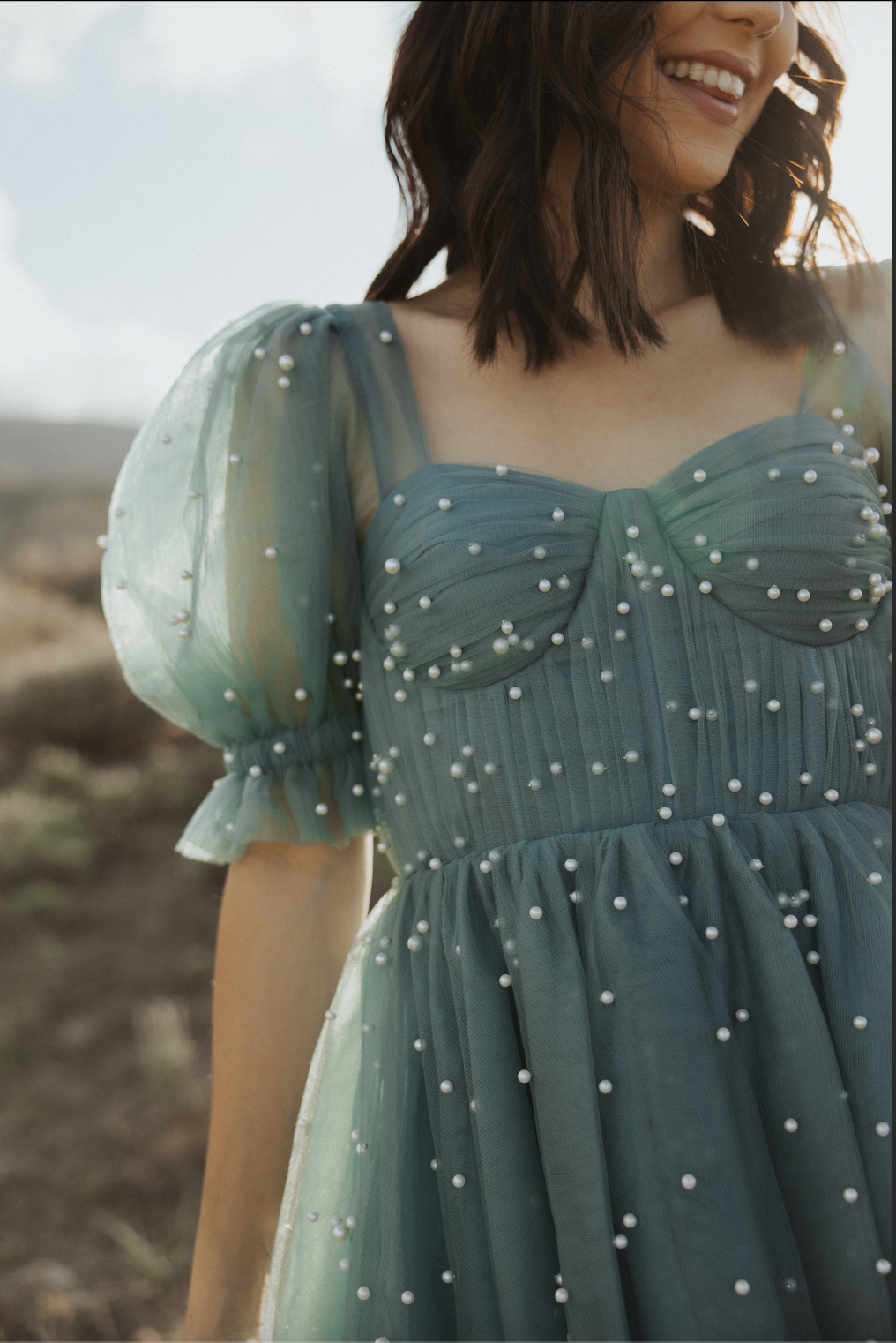 Pearl Mini Dress