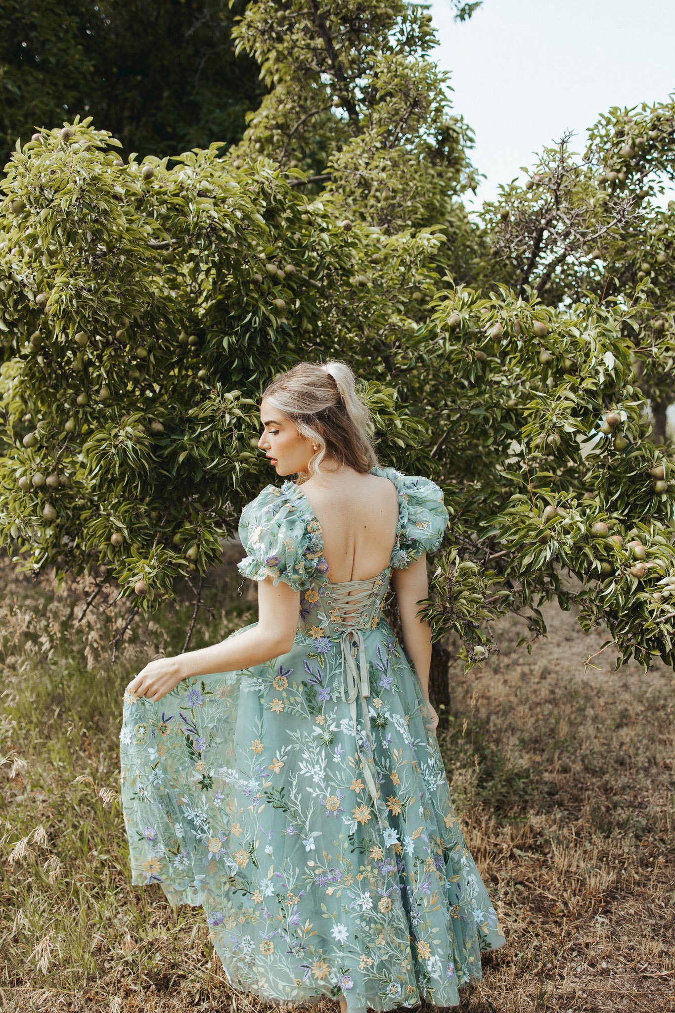 Into the Meadow - Sage Green | Ava Gowns Into the Meadow - Sage Green | Ava Gowns