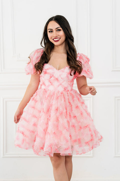 pink peony dress women Princess Peony Gown Teuta Matoshi