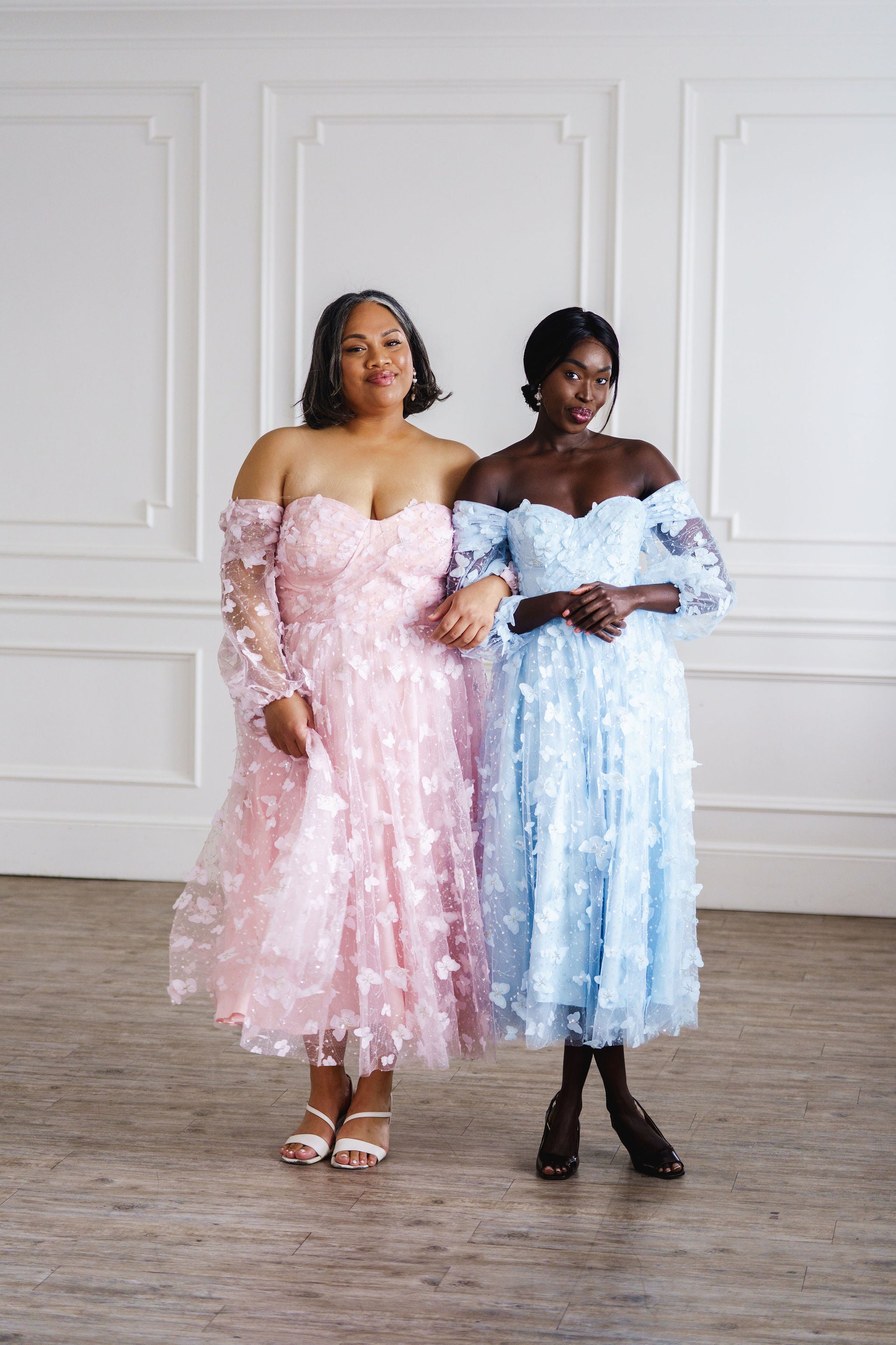 Wild Butterfly Gown - Pink