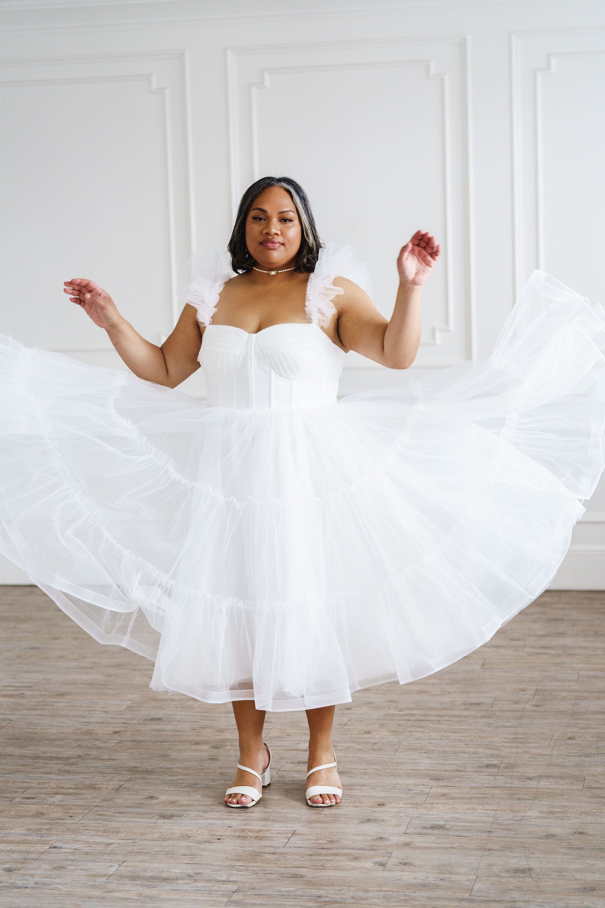white special occasion dresses Formal Long Gown For Prom White Sequined Off Shoulder V-Neck Long Train Prom Dress it guarantees comfort and mobility on your big day Elegant White Formal Dresses |