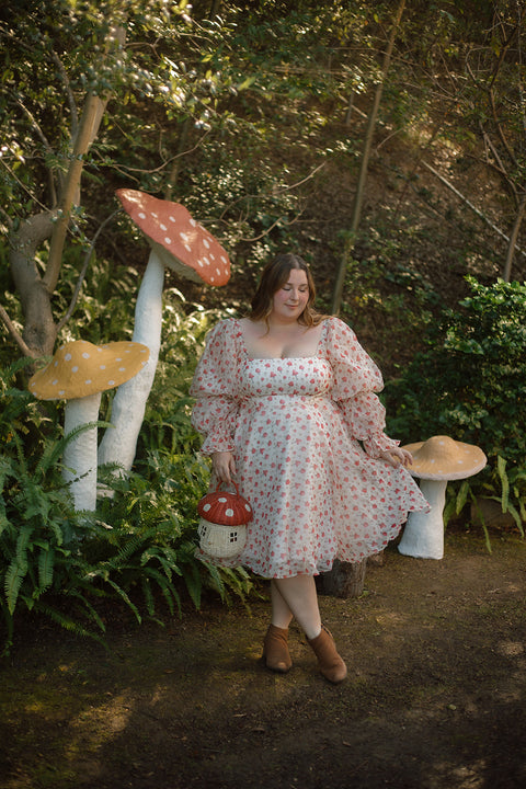 Mystic Mushroom Dress Graceful