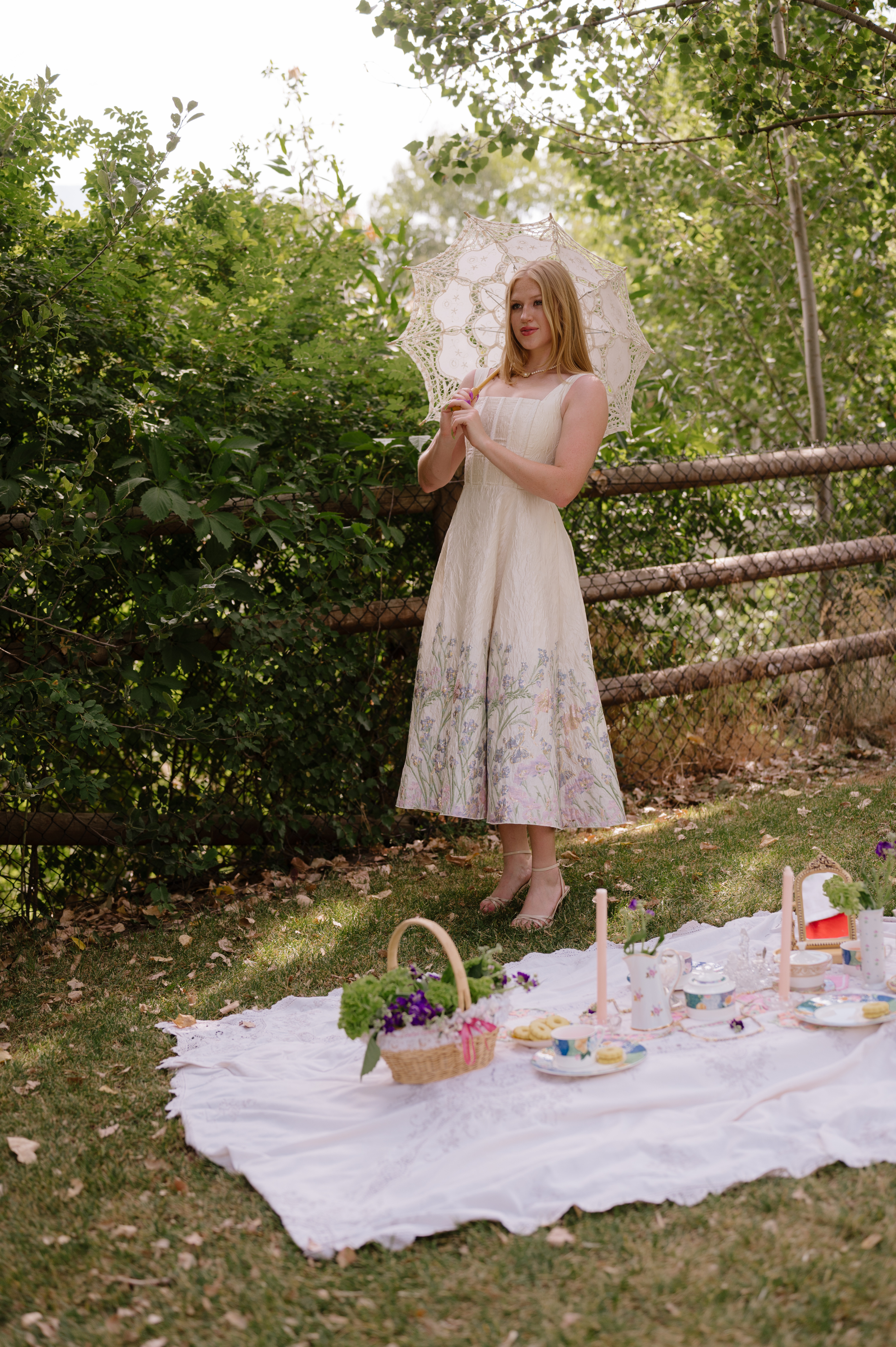 Tea Cup Dress- Ivory Fierce Tea Cup Dress- Ivory Fierce