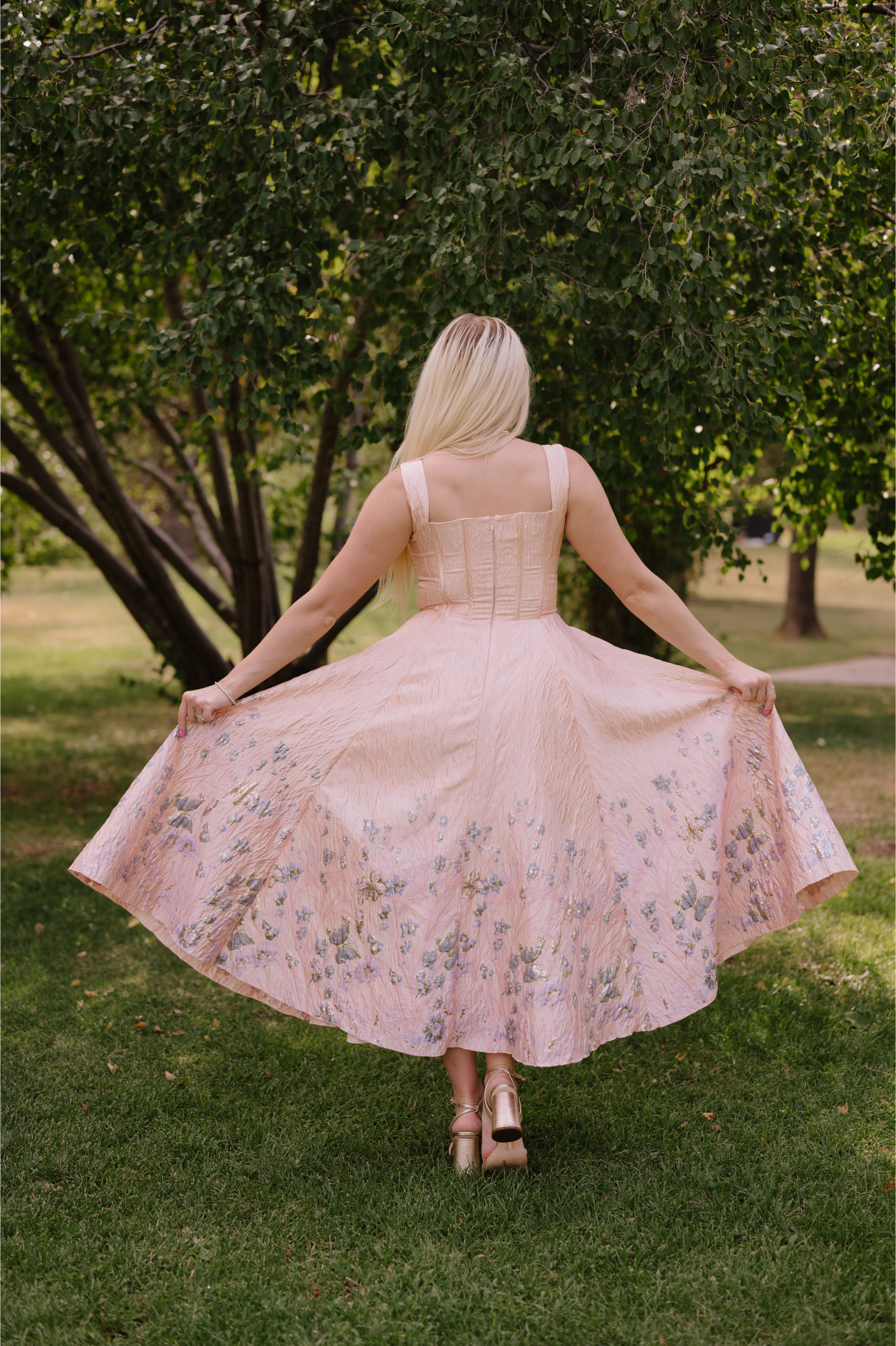 Tea Cup Dress- Light Pink Creative Tea Cup Dress- Light Pink Creative