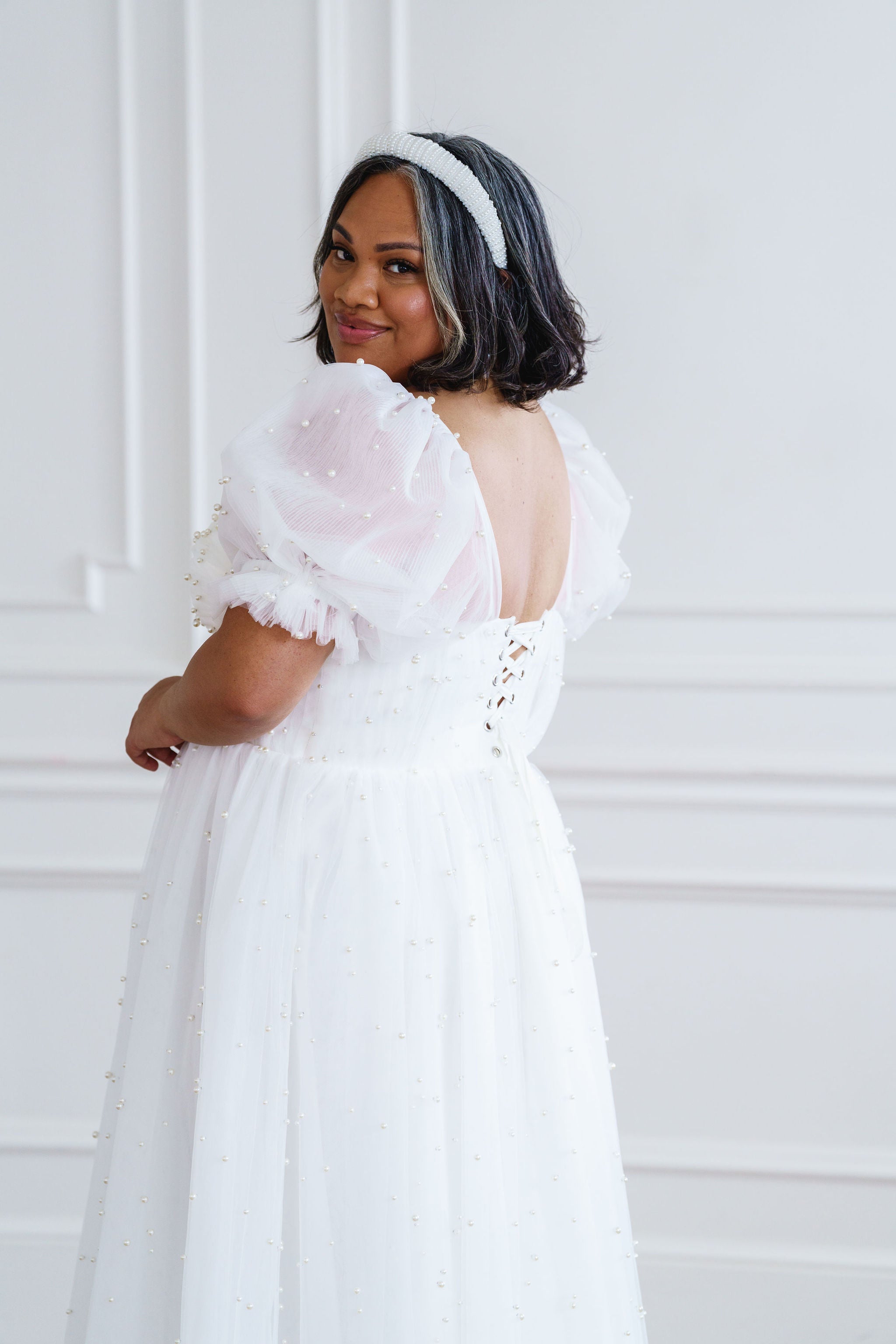 Pearl Midi Dress - White Capable Pearl Midi Dress - White Capable