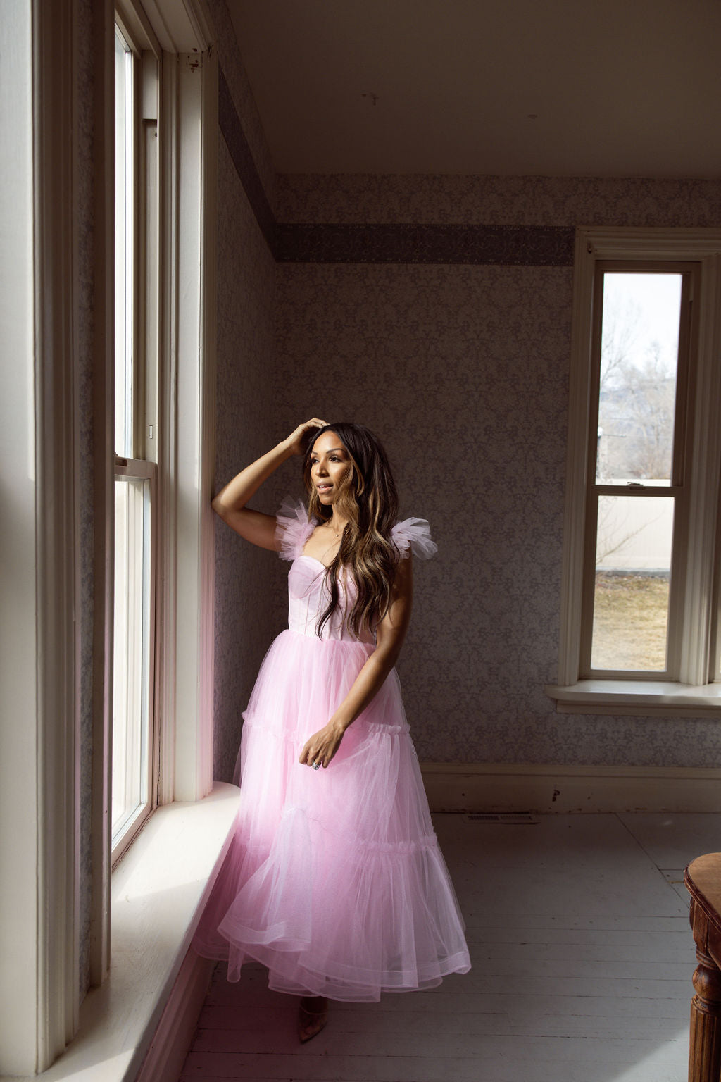Mia Dress- Light Pink Worthy