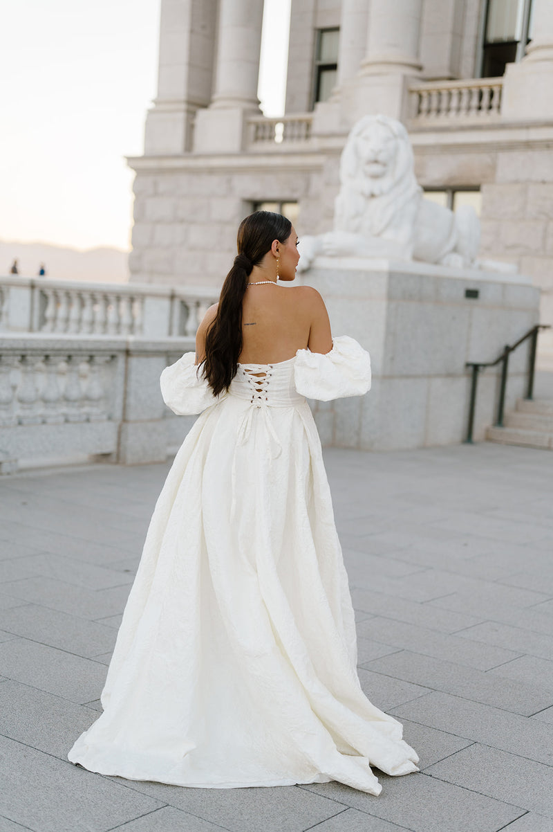 Victoria Gown (Maxi) - Ivory