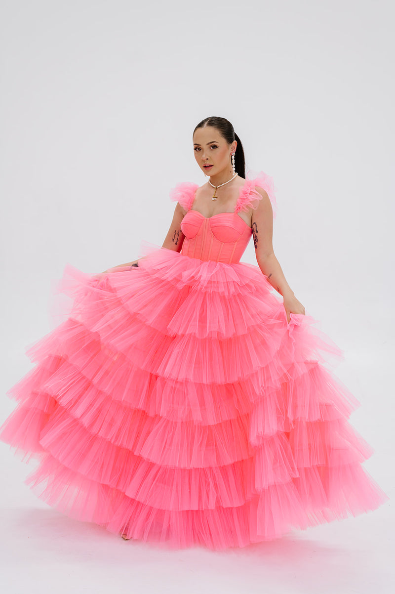 Kelly Gown - Pink (Pre-order)