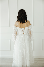 Wild Butterfly Gown- White